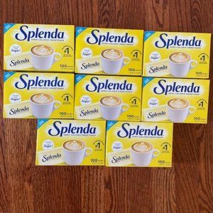 BUNDLE SPLENDA Zero Calorie Sweetener Lot of 8 NEW